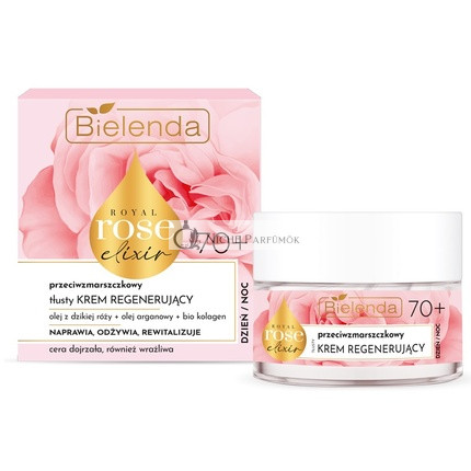 Bielenda Royal Rose Elixir Anti-Wrinkle Cream For Face Day And Night 70 50ml