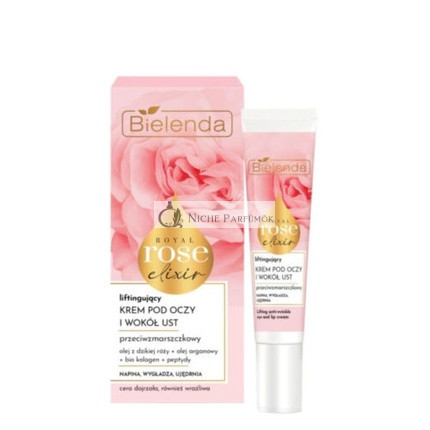 Bielenda Anti-Wrinkle Lifting Eye & Around Lips Cream with Royal Rose Elixir