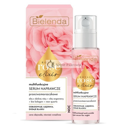 Bielenda Royal Rose Elixir Multifunctional Repair Serum For Night 30ml