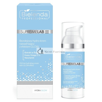 Bielenda Professional Supremelab Hydra Glow Oil-Free Hydrating Cream With Glow Effect 50ml