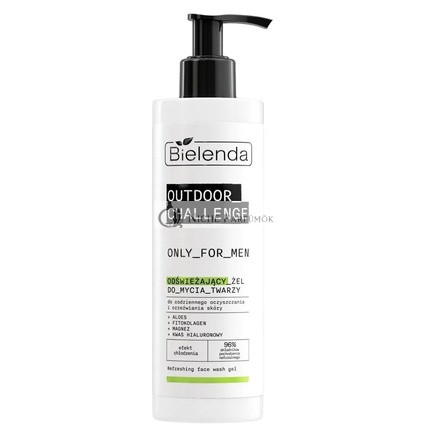 Bielenda Only For Men Outdoor Challenge Refreshing Face Wash Gel 190ml
