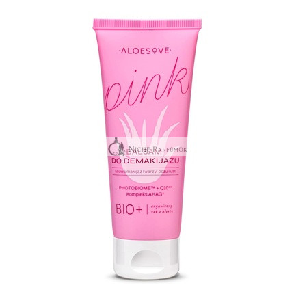 ALOESOVE Makeup Remover Balm with Coconut Scent 100ml - Vegan, Moisturizing, Protects Against Photooxidative Stress for All Skin Types