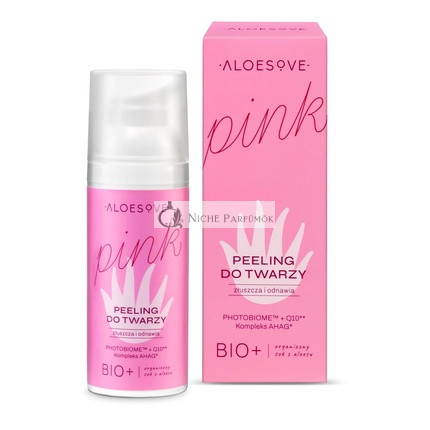 ALOESOVE Face Peeling 50ml - Acid Face Peel for All Skin Types - Effective Cell Renewal and Skin Evenness - Vegan and Natural