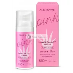   Aloesove Pink Moisturizing Day Cream Spf 30 50 Ml - Protects And Hydrates Your Skin