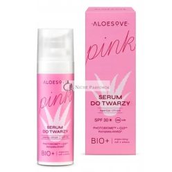   Aloesove Pink Serum For Face Strongly Moisturizing Day Spf 30 30 Ml