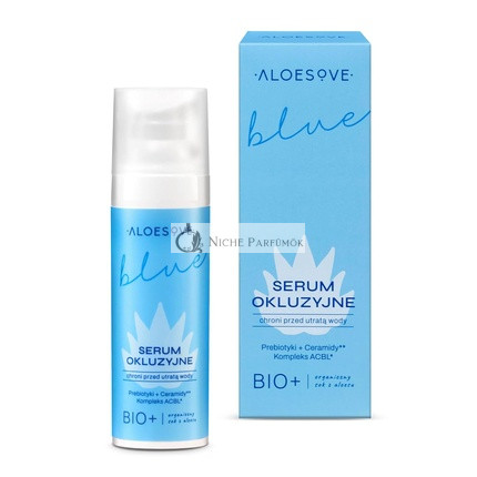 ALOESOVE Occlusive Face Serum 30ml Vegan Moisturizing Skin Barrier Protection for Dry and Dehydrated Skin