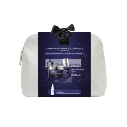 Esthederm Intensive Vitamin C Set Christmas 2024 - Gel Cream 50 Ml, Double Concentrate 15 Ml, Age Proteom Serum 5 Ml