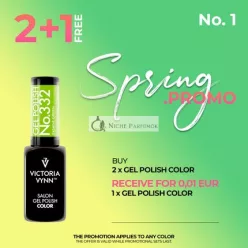   Victoria Vynn Gel Polish 8ml Hybrid UV/LED Varnish Soak Off Spring Promo - Buy 2 Get 1 Free