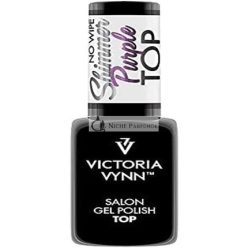   Victoria Vynn Top Shimmer No Wipe UV LED Gel Polish for Nails 8ml Purple