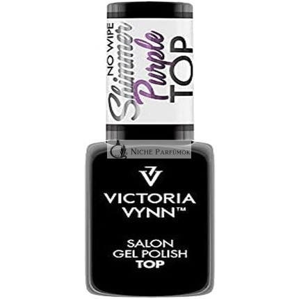 Victoria Vynn Top Shimmer No Wipe UV LED Gel Polish for Nails 8ml Purple