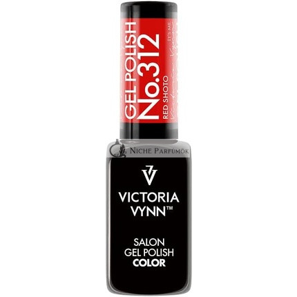 Victoria Vynn Gel Polish Colour 312 Red Shoto UV/LED Soak Off 8ml Red 8ml