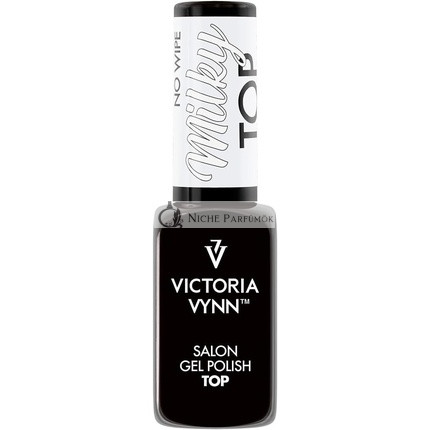 Victoria Vynn Gel Polish Milky Top No Wipe UV Led Gel Polish Top 8ml White