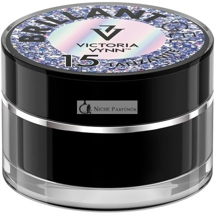 Victoria Vynn Brilliant Gel Polish Nail Art Decoration Glitter Sparkle UV LED 5g 15 Tanzanite