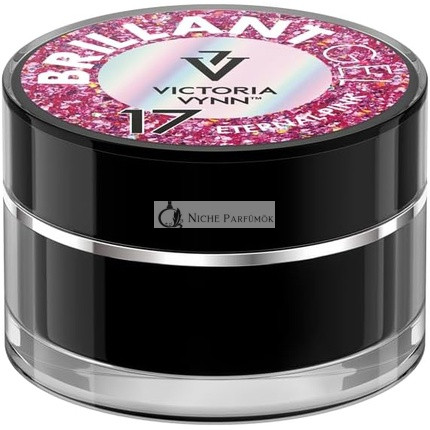 Victoria Vynn Brilliant Gel Polish Nail Art Decoration Glitter Sparkle UV LED 5g - Eternal Pink