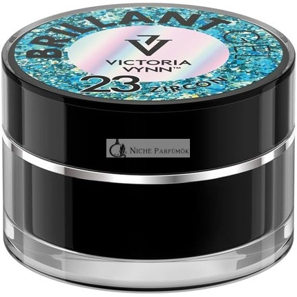 Victoria Vynn Brilliant Gel Polish Nail Art Decoration Glitter Sparkle UV LED 5g 23 Zircon