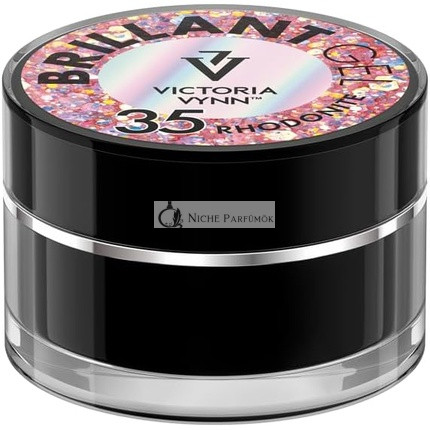 Victoria Vynn Brilliant Gel Polish Nail Art Decoration Glitter Sparkle UV LED 5g 35 Rhodonite