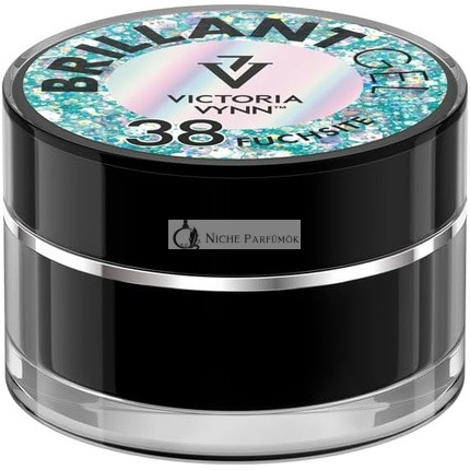 Victoria Vynn Brilliant Gel Polish Nail Art Decoration Glitter Sparkle UV LED 5g 38 Fuchsite