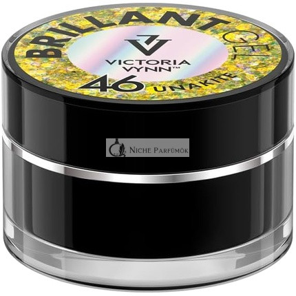 Victoria Vynn Brilliant Gel Polish Nail Art Decoration Glitter Sparkle UV LED 5g 46 Unakite