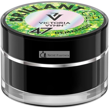 Victoria Vynn Brilliant Gel Polish Nail Art Decoration Glitter Sparkle UV LED 5g 47 Demantoid