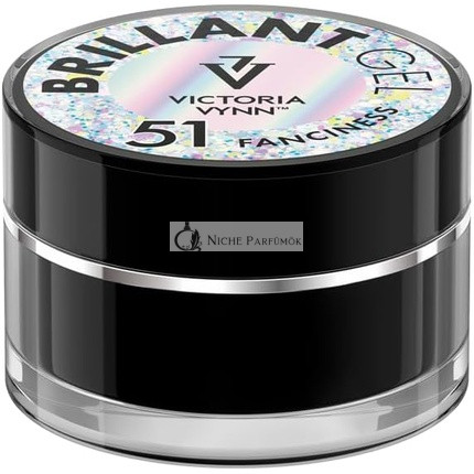 Victoria Vynn Brilliant Gel Polish Nail Art Decoration Glitter Sparkle UV LED 5g 51 Fanciness