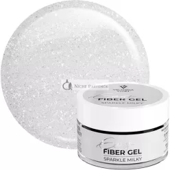   Victoria Vynn Sparkling UV/LED Builder Gel Easy Fiber Gel for Nail Manicure Glitter Sparkle Milky 15ml