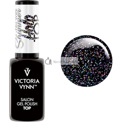Victoria Vynn Gel Polish Top SHIMMER No Wipe UV LED Top Holo 8ml
