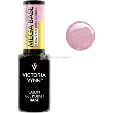 Victoria Vynn Hardi Mega Base UV Led Hybrid Gel Polish Nails SHIMMER PINK Pink 8ml