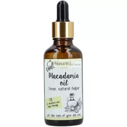 Nacomi Natural Vegan Macadamia Oil with Pipette 50ml