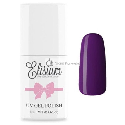 UV Gel Polish Hybrid Nail Polish 007 Deep Plum 9g Elisiu