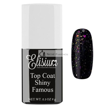 Famous Shiny Top Coat for Hybrid Nail Polishes 9g