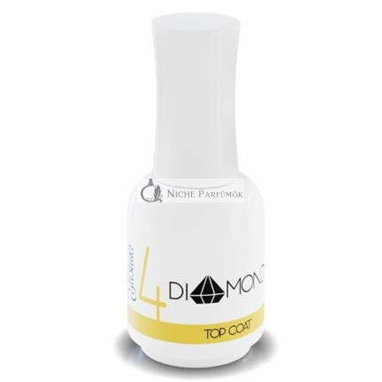 Diamond Liquid Titanium Manicure Top Coat 15ml - Pack of 4