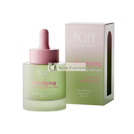 Fluff in Your Soul Cleansing Serum with Green Clay and Glycolic Acid 30ml