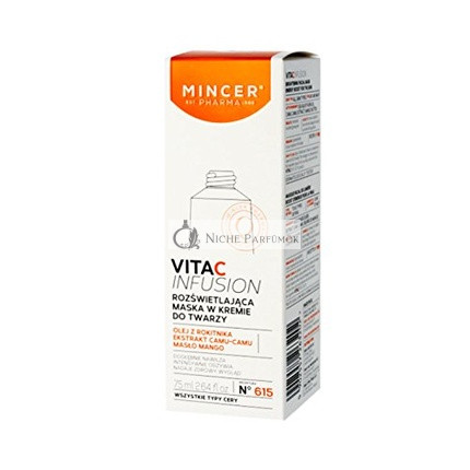MINCER VITA C Brightening Anti-Wrinkle Face Mask with Camu-Camu 75ml