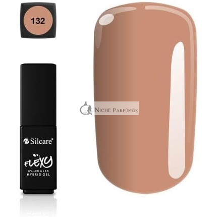 Silcare Soak Off Hybrid UV LED Flexy Gel Manicure Nails 4.5g Shade 132 by Roxie Cosmetics