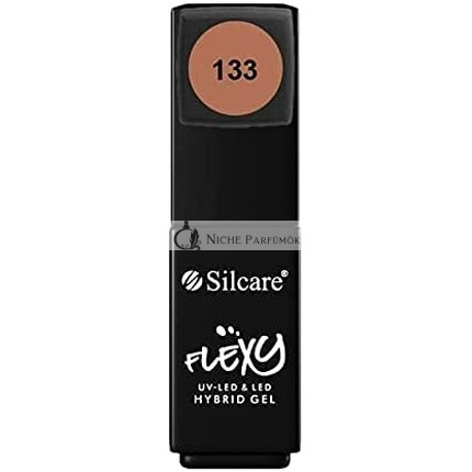 Silcare Soak Off Hybrid UV LED Flexy Gel Manicure Nails 4.5g Shade 133 by Roxie Cosmetics
