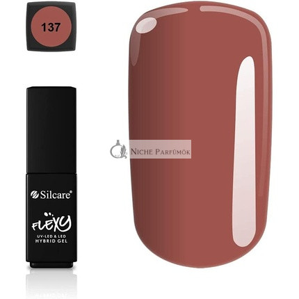 Silcare Soak Off Hybrid UV LED Flexy Gel Manicure Nails 4.5g Shade 137 by Roxie Cosmetics