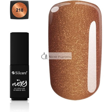 218 Silcare Soak Off Hybrid UV LED Flexy Gel Manicure Nails 4.5g