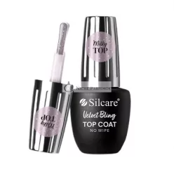   Silcare Top Coat Velvet Bling No Wipe Hybrid Nail Polish Top Coat 9ml