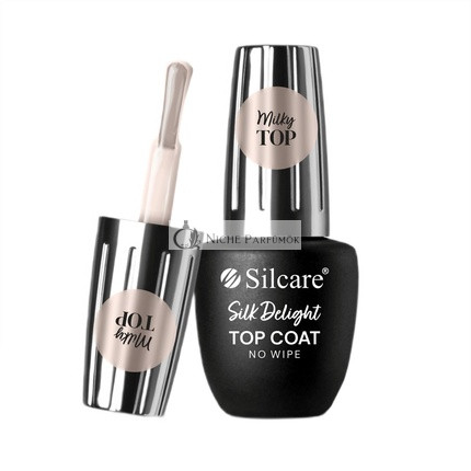 Silcare Top Coat Silk Delight No Wipe Hybrid Nail Polish Top Coat 9ml