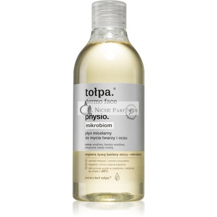 Tołpa Physio Mikrobiom Micellar Cleansing Liquid for Face and Eyes 400ml