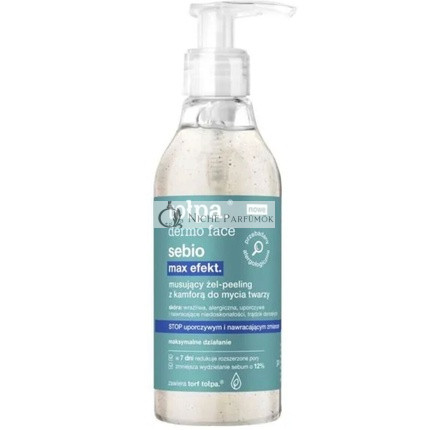Tołpa Dermo Face Sebio Max Effect Face Cleansing Gel-Peeling 195ml