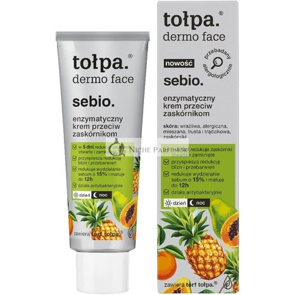 Tolpa Derma Sebio Enzymatic Cream Against Blackheads 40ml