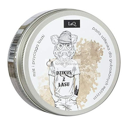 LaQ Cleansing Peeling with Shea Butter and Activated Charcoal 200ml