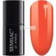 SEMILAC Gel Nail Polish Long Lasting and Easy to Apply UV/LED Gel Nails 7ml 518 Neon Orange
