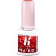 Hi Hybrid 203 Red Elements Glitter UV Gel Nail Polish 5ml