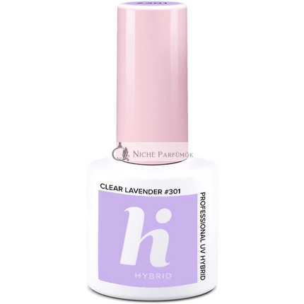 HI HYBRID UV Gel Polish Clear Lavender #301 5ml