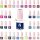 Hi Hybrid UV Gel Nail Polish in Popular Beige, Blue, Brown, Pink, Yellow, Gold, Green, and Grey Colors 5ml 311 Deep Blue Shine