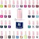 Hi Hybrid UV Gel Nail Polish in Popular Beige, Blue, Brown, Pink, Yellow, Gold, Green, and Grey Colors 5ml 311 Deep Blue Shine