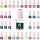 Hi Hybrid UV Gel Nail Polish in Popular Beige, Blue, Brown, Pink, Yellow, Gold, Green, and Grey Colors 5ml 321 Stone Grey