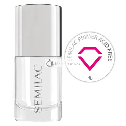 Semilac Acid Free UV LED Nail Gel Primer 7ml - Protects Nails from Injuries